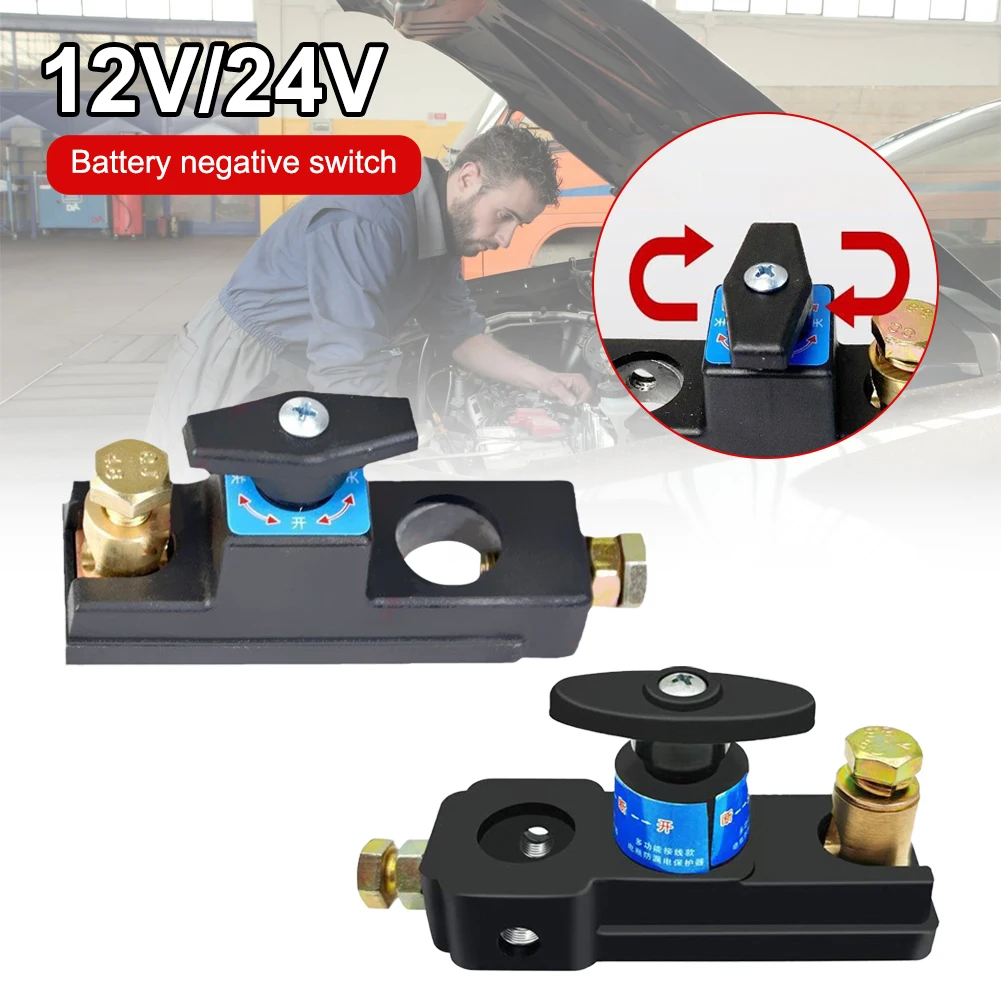 

Universal 12V/24V Car Battery Disconnect Switch Isolator Power Cut Off Kill Switches For RV ATV Boat Car Truck