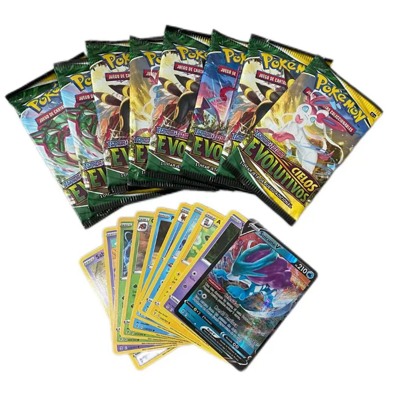 Hot 360Pcs English Pokémon TCG: Sword Shield Evolving Skies Booster Box Pokemon Trade Card 36 Pack Box Ready To Ship view 5