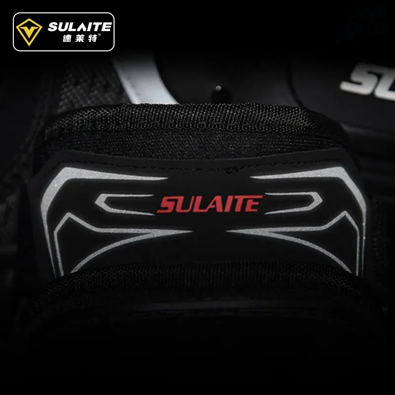 SULAITE Men Motorcycle Knee Pads Elbow Moto Protection Motocross Riding Guard Motorbike Off-road Racing Joelheira Mtb