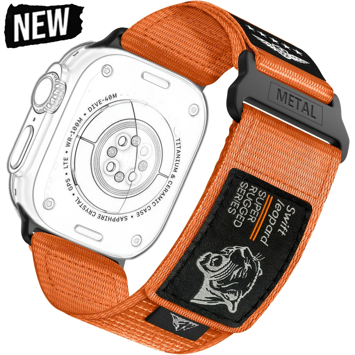 Trail Loop Nylon Band for Apple Watch 44mm 40mm 45mm 41mm 49mm Correa Bracelet IWatch Series 7 5 6 Ultra 2 3 Se 8 9 10 11 Strap