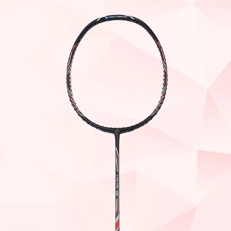 D300 Professional Full Carbon Badminton Racket Lightweight Smooth Graphite Shaft Soft Hardness For Training Competition