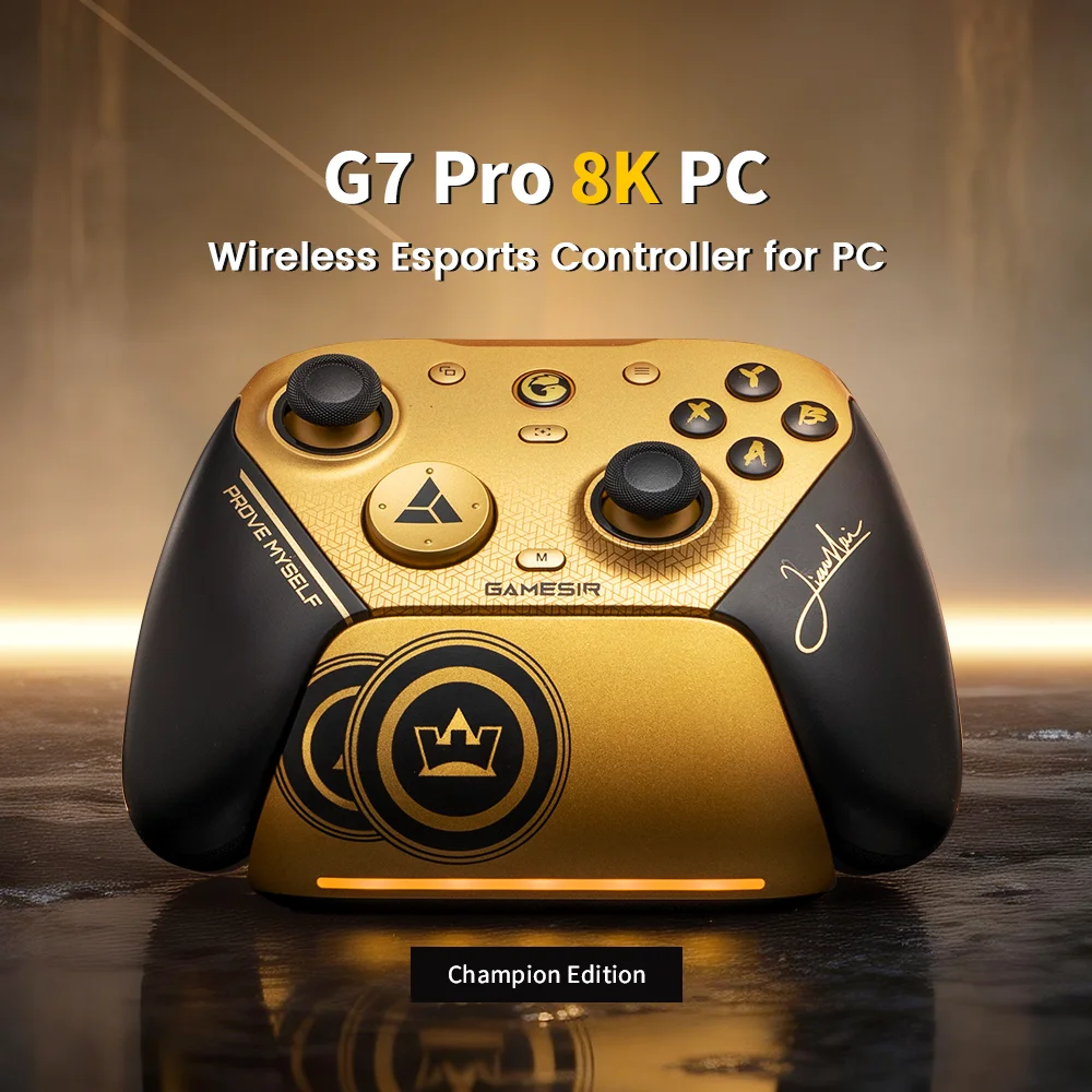 GameSir G7 Pro 8K Champion Edition Wireless PC Controller  8000Hz Polling Rate Gamepad For Nintendo Switch 2, Android, iOS, PC, Steam