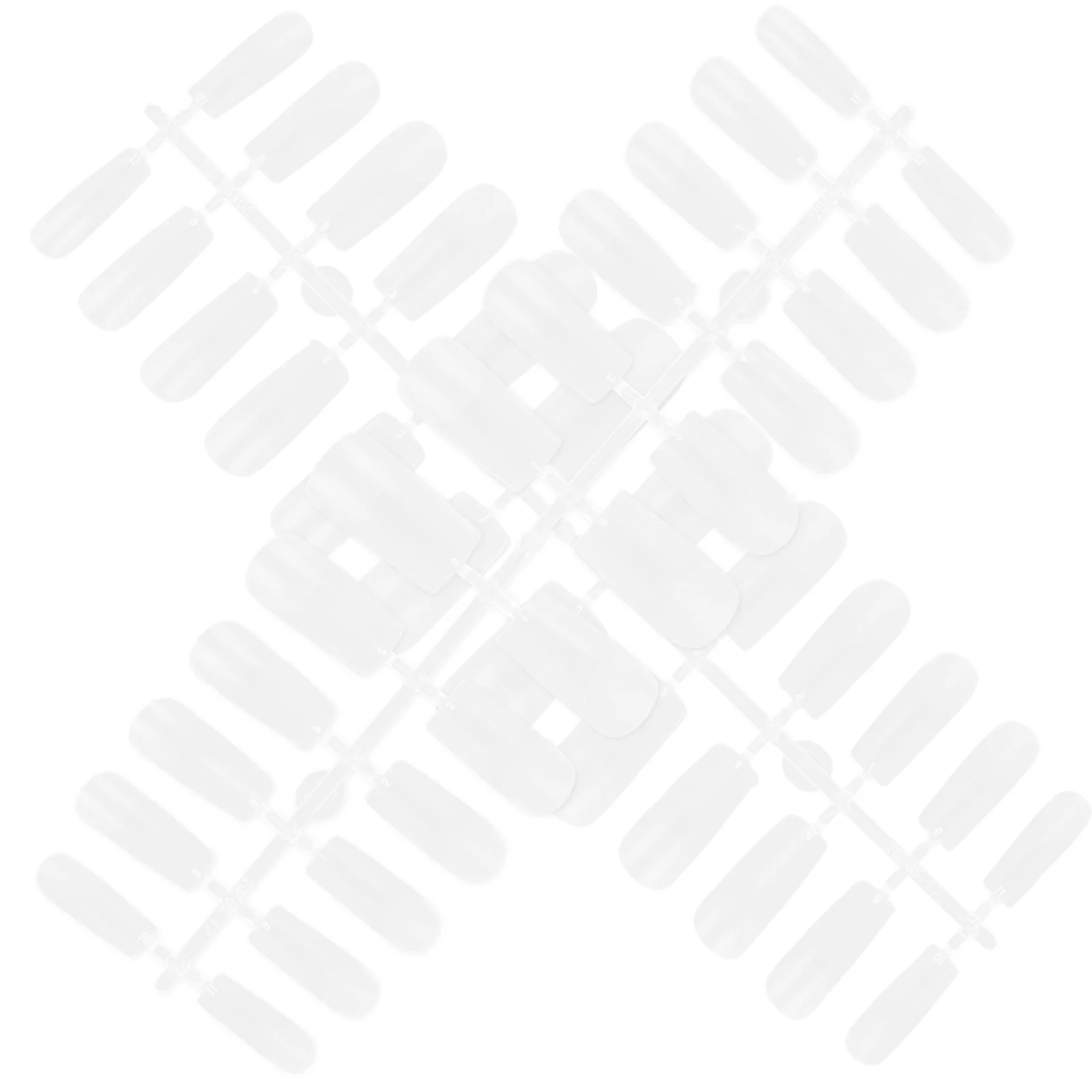 

1 Box Clear Full Half Nail Cover Fake Nails Tips Natural Transparent False Nails for Salon Home Manicure Transparent False Nail