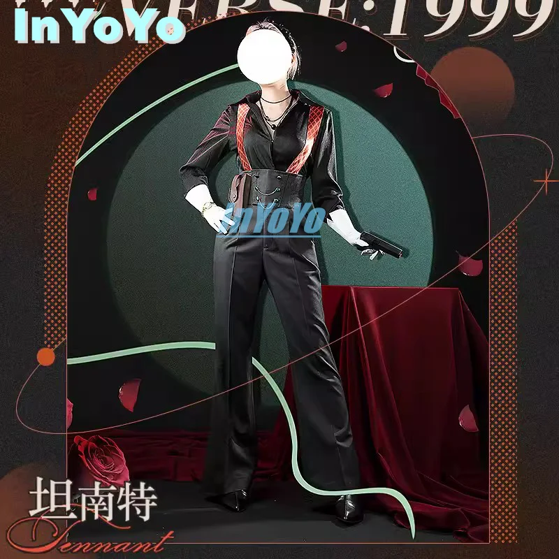 InYoYo Tennant Cosplay Costume Reverse:1999 Cos Game Anime Party Uniform Hallowen Play Role Clothes Clothing New Full Set