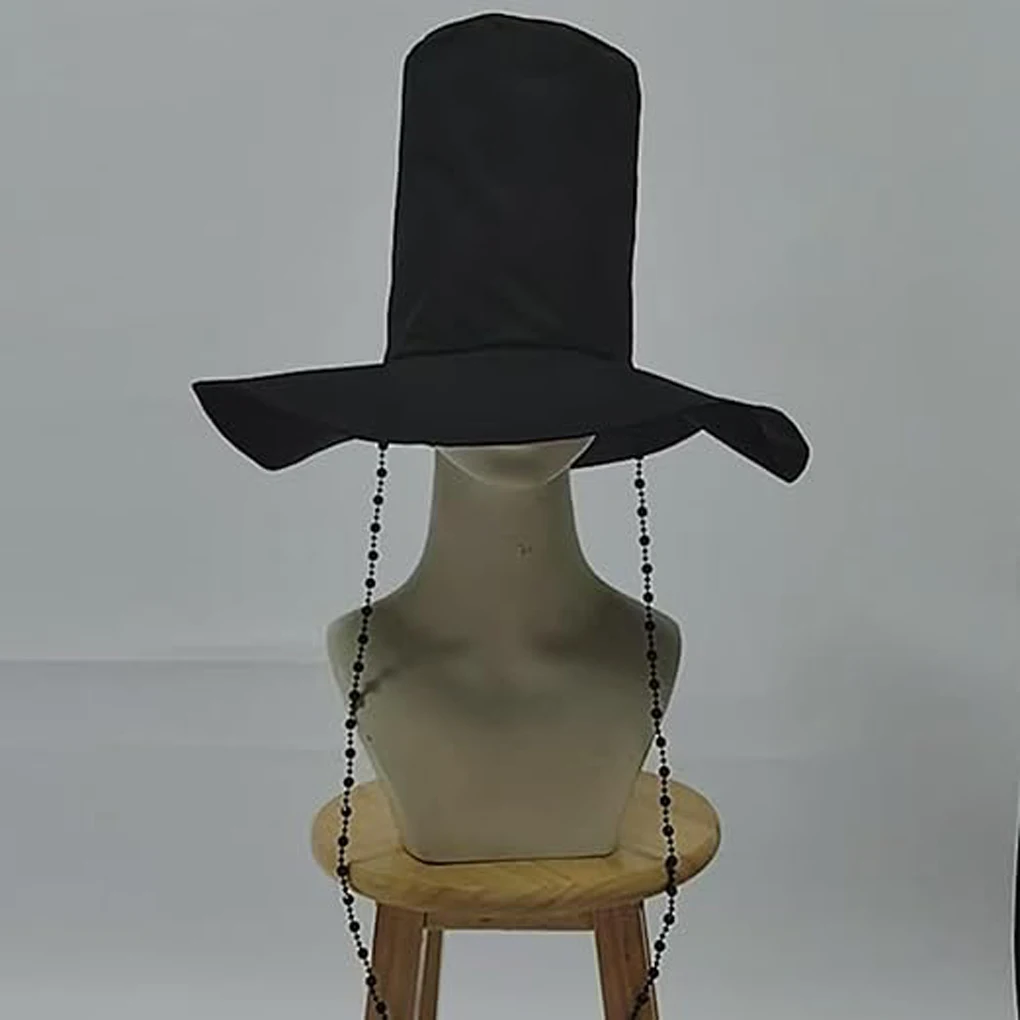 Cappello Jinu Cappello Gat nero stile tradizionale coreano per abiti cosplay Gat coreano per bambini