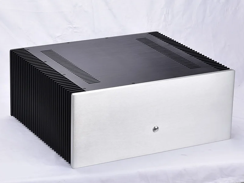 

4820 Big space Full aluminum chassis class A power amplifier chassis DIY enclosure PSU box side heatsink 480*200*400mm