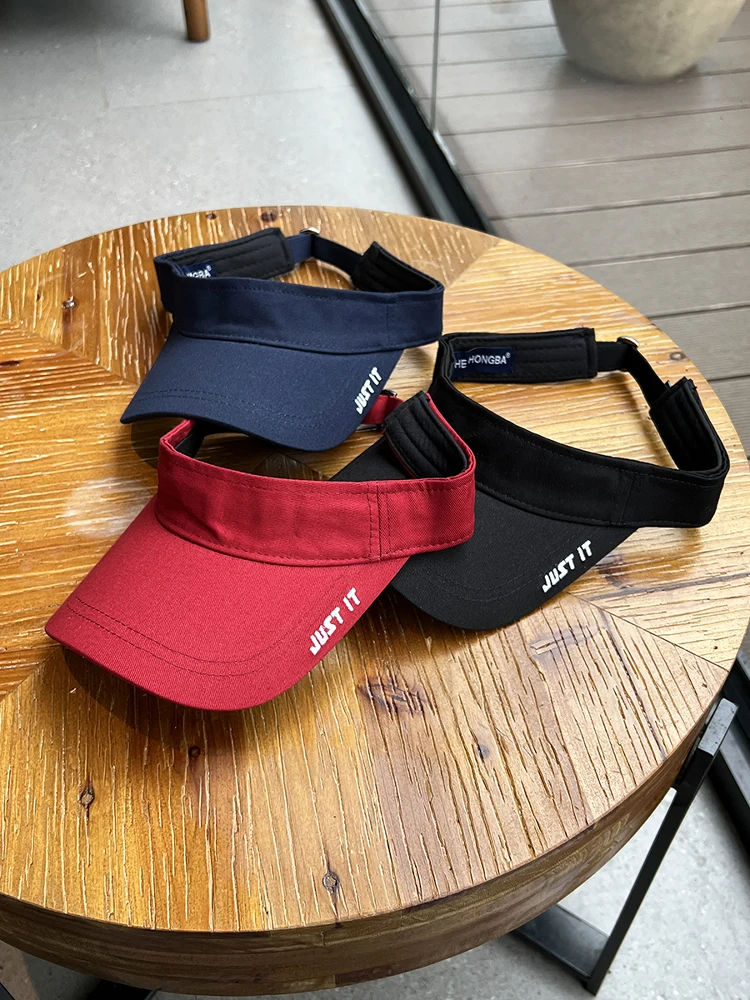 

Empty hat men's summer couple's outdoor sports running sun protection sunshade cap women