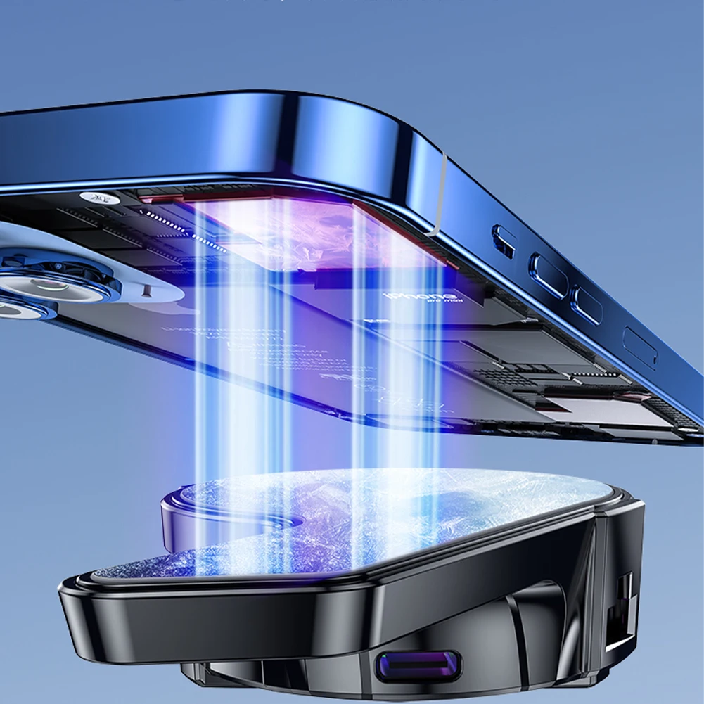 Smartphone Cooler Cooling Pad Enhanced Heat Dissipation Mobile Phone Semiconductor Cooler Magnetic/Back Clip Phone Radiator