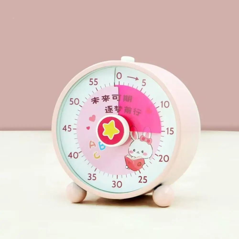 

Portable Self Discipline Visual Timer Visualization Silent Countdown Timer Panda Capybara Kitchen Cooking Timer Table