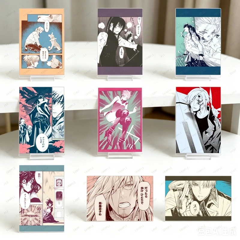 Promoción de ventas: Adornos de anime D.Gray-man, placa acrílica con modelo de Allen Walker, el conde del milenio, regalo, llaveros de 15 cm
