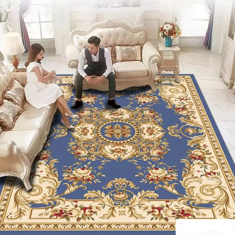 VIKAMA Persian Classic Pattern Rug—Non-slip and Durable for Living Rooms Guest Rooms and Home Theaters Home Furniture and Decor