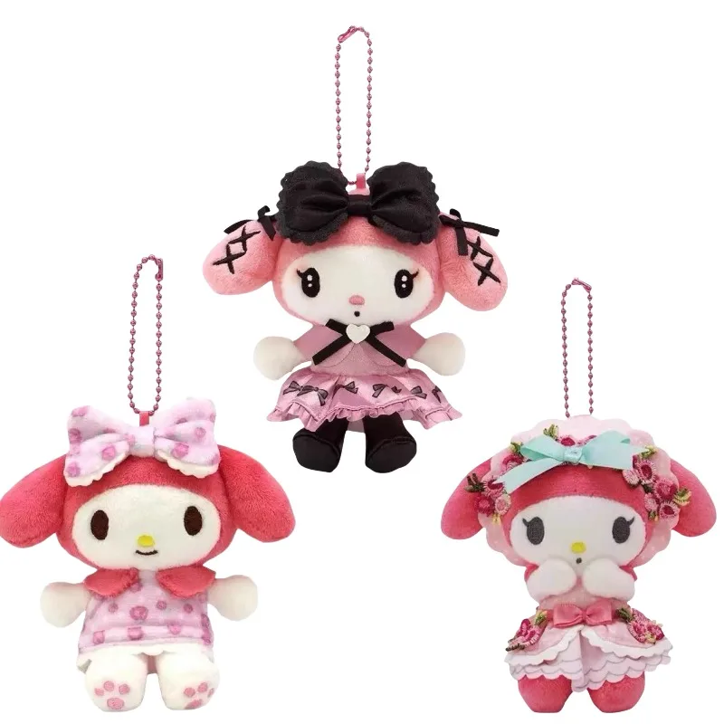 

НОВЫЙ My Melody 50-летие, ограниченная серия, клубничная Лолита Sanrio, плюшевый брелок, милая кукла, рюкзак, кулон, сердце девушки