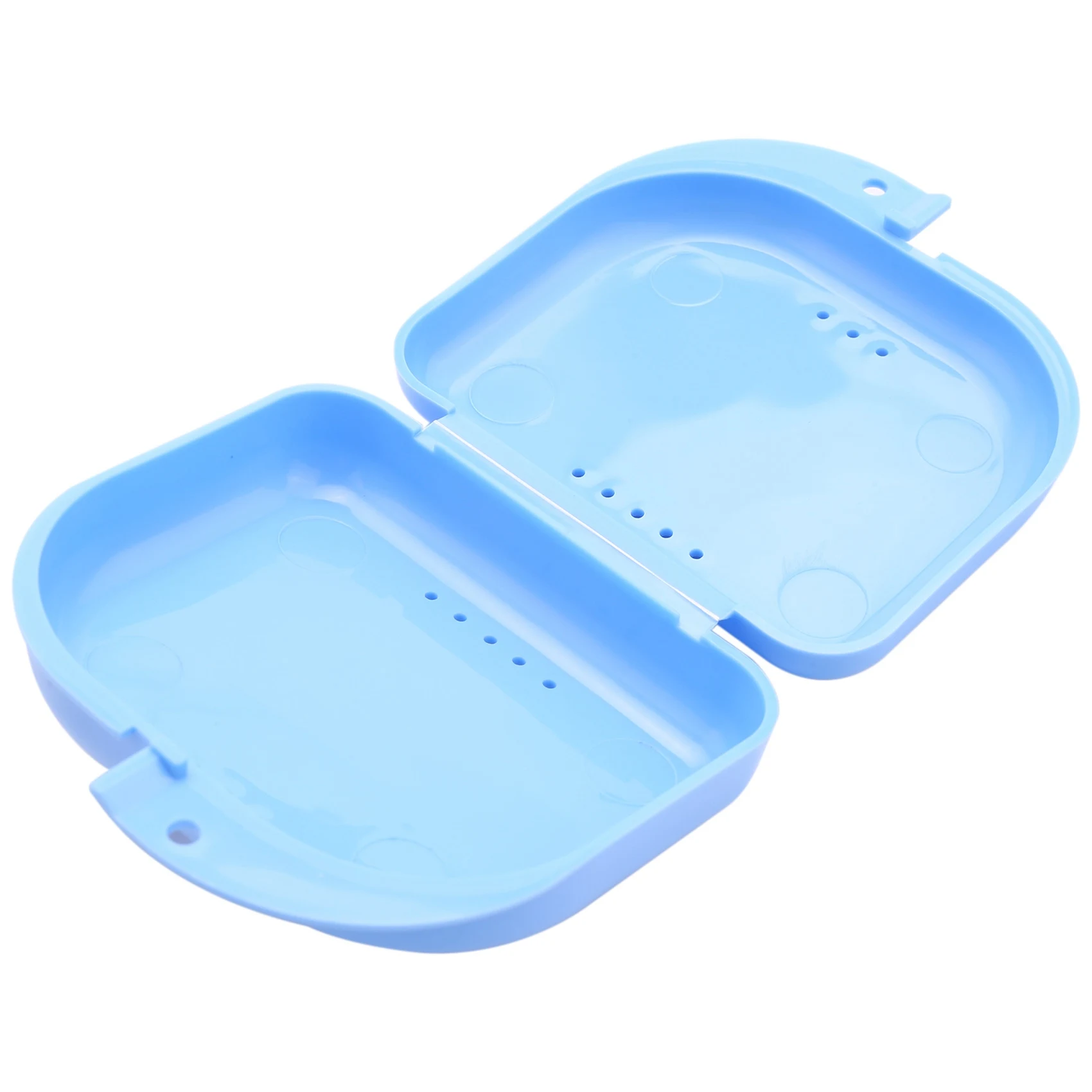 A15F-Retainer Case 5Pcs Mouth Guard Case Orthodontic Retainer Box Denture Storage Container