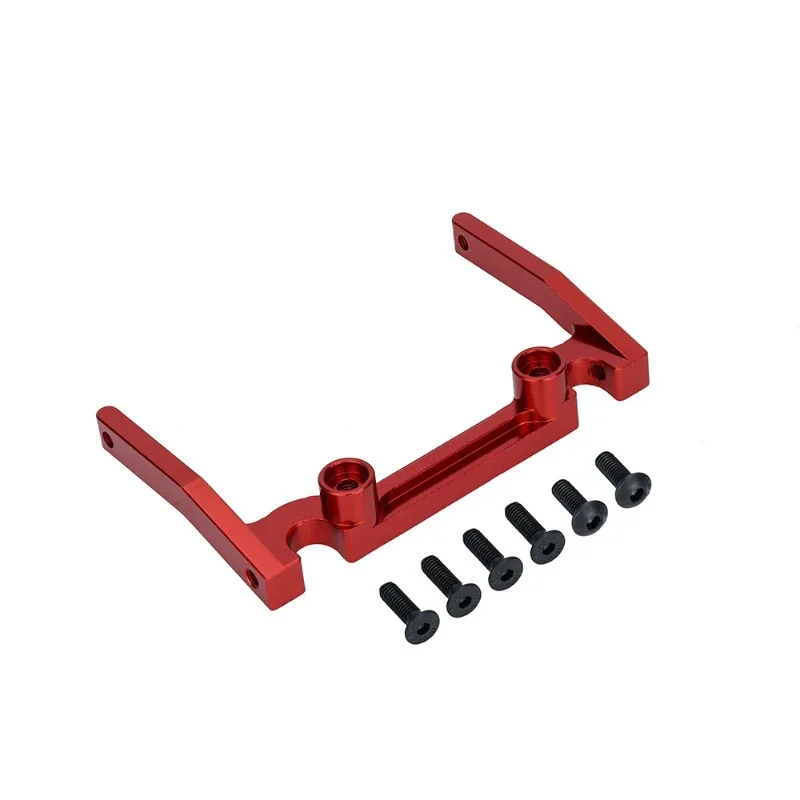 CNC Aluminum Alloy Electronic Box, Mount Beams para Axial SCX10, 1:10 RC Crawler, Peças de atualização do modelo do carro, Acessórios