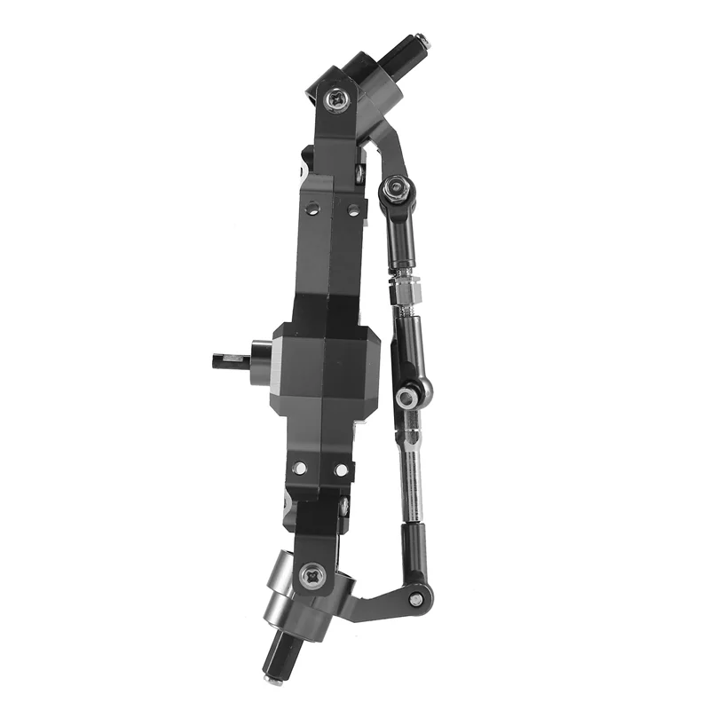 T84C-For WPL 1/16 B16 B36 6WD استبدال ترقية الجبهة/الخلفية/الجسر المحور جزء مجموعة شاحنة RC قطع غيار السيارات سبائك الألومنيوم دائم