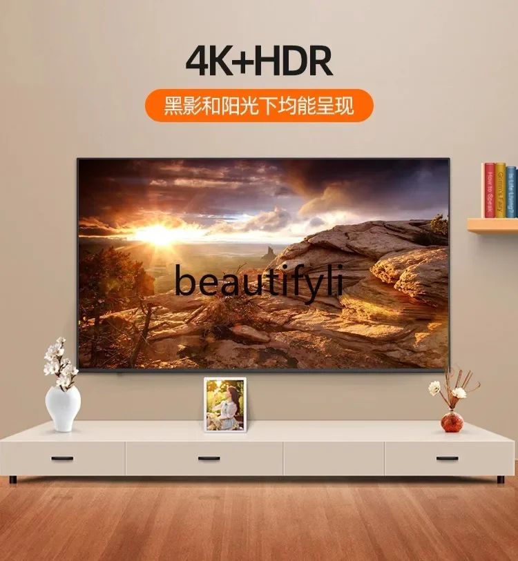 LCD 65 75 55 60 85 100 inch ultra-thin intelligent high definition large screen TV