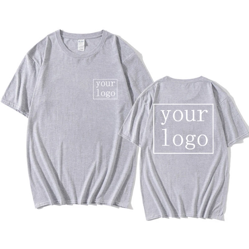 EU Size Custom T Shirt Make Your Design Logo Text Men Women Print Fashion Original DIY Design Gifts Tshirt Customized Tee Tops