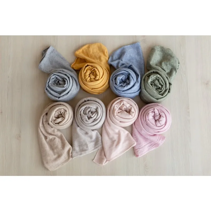 Angora Newborn Stretch Wrap - Soft Knit Posing Fabric for Photography Props,  신생아 사진 костюм для фотосессии новорожденных bebe