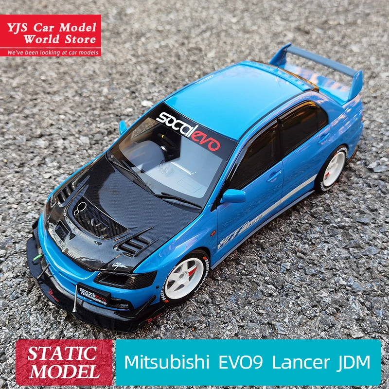 Super A 1:18 Mitsubishi EVO 9 Lancer JDM Sports Car Alloy Car Model Alloy Collection Display gift