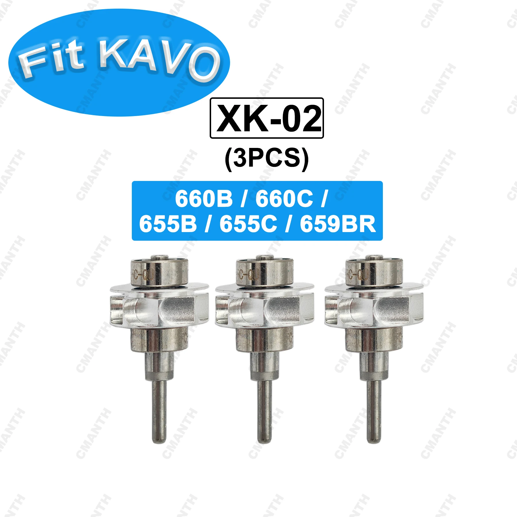 الأسنان قبضة يد بسرعة عالية خرطوشة السيراميك تحمل الدوار الهواء الدوار ل KAVO 660B 660C 655B 655C 659BR قطع غيار طب الأسنان #6