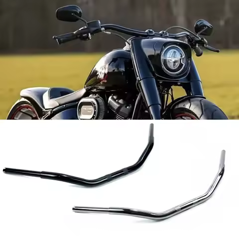 Motorcycle 1.25'' Gullwing Handlebar For Harley Road King LOW Rider Fat boy street bob Breakout Sportster XL883 VRod Accessories