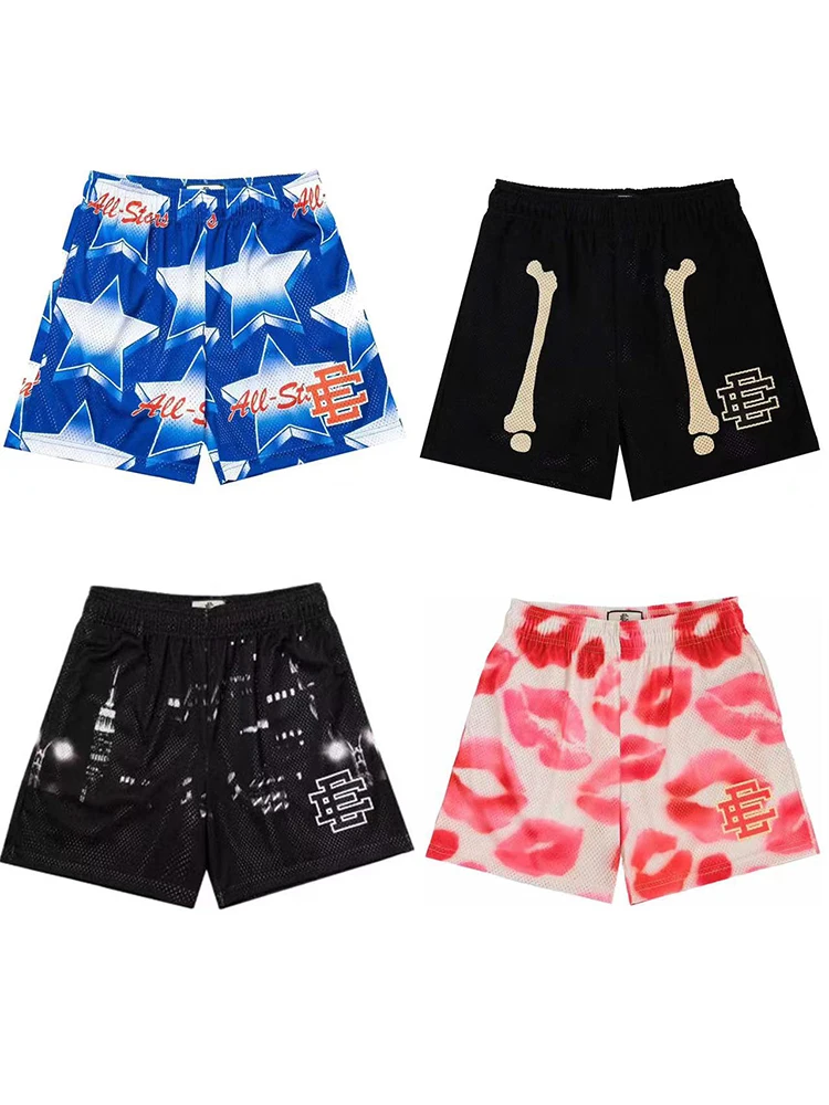 Eric Emanuel EE Basic Shorts NEW men's casual shorts fitness sports pants summer gym workout Men Women Classic GYM Mesh Shorts