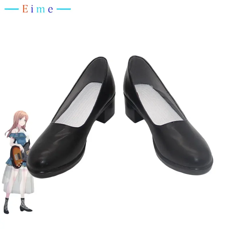 BanG Dream! It's MyGO Soyo Nagasaki Cosplay Shoes PU Leather Shoes Halloween Carnival Boots Cosplay Prop Custom Made