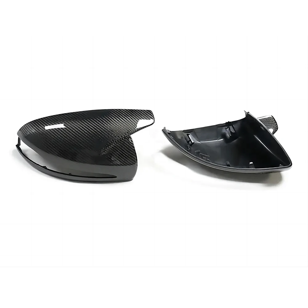 Replacement Rearview Side Mirror Covers Cap For Mercedes Benz H343 X243 N293 C257 EQA EQB EQC CLS Class M Carbon Fiber Shell