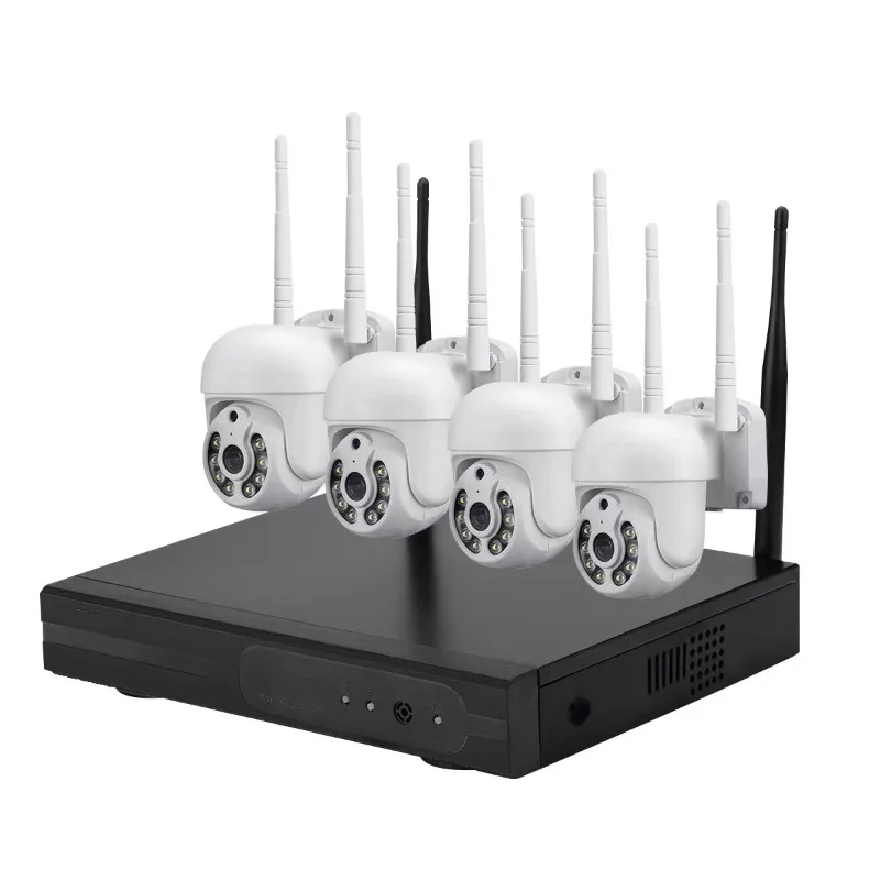 Bewakingscamera, binnen- en buitendeur commercieel