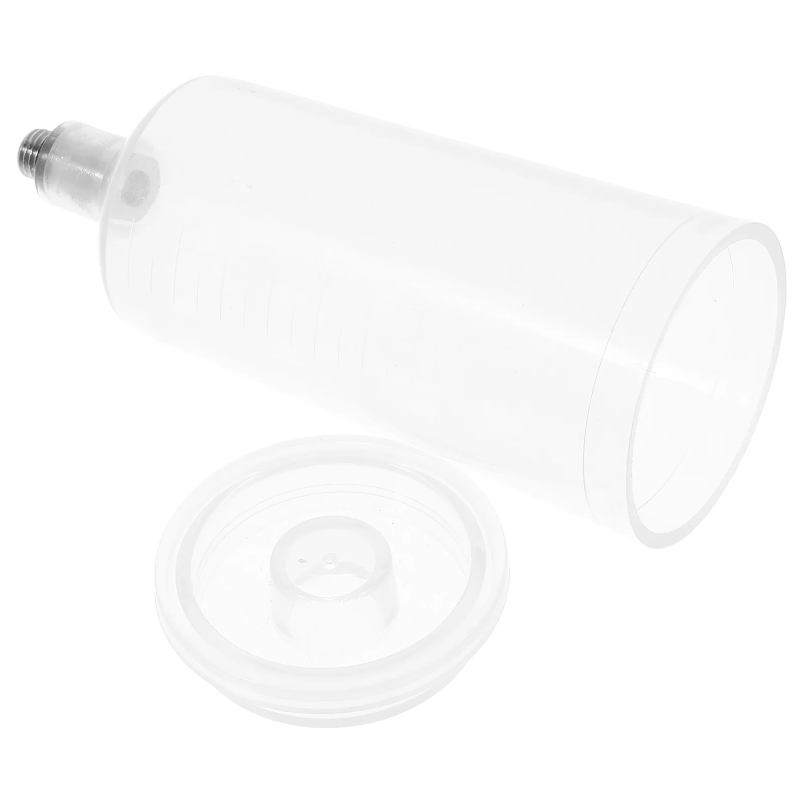 Vaso de copo de aerógrafo recarregável portátil dispensador de tinta de aerógrafo frasco de tinta substituível para recipiente de injeção de aerógrafo para pintura