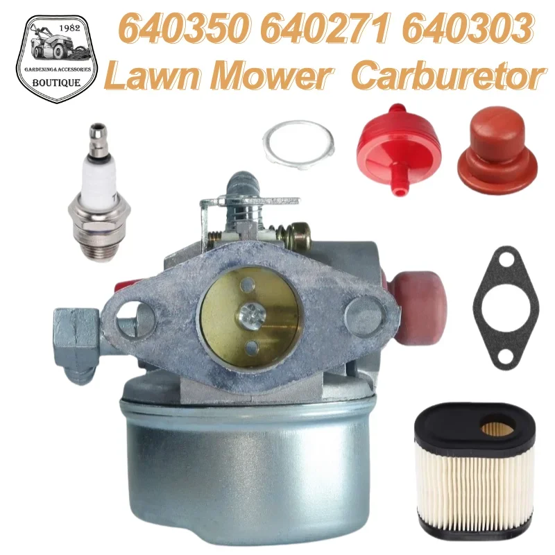 640350 640271 640303 Lawn Mower Carburetor for Tecu Mseh 5hp 4.5hp 5.5hp 6.0hp 6.5hp 6.75 Hp LEV100 LV195EA LV195XA  Carb