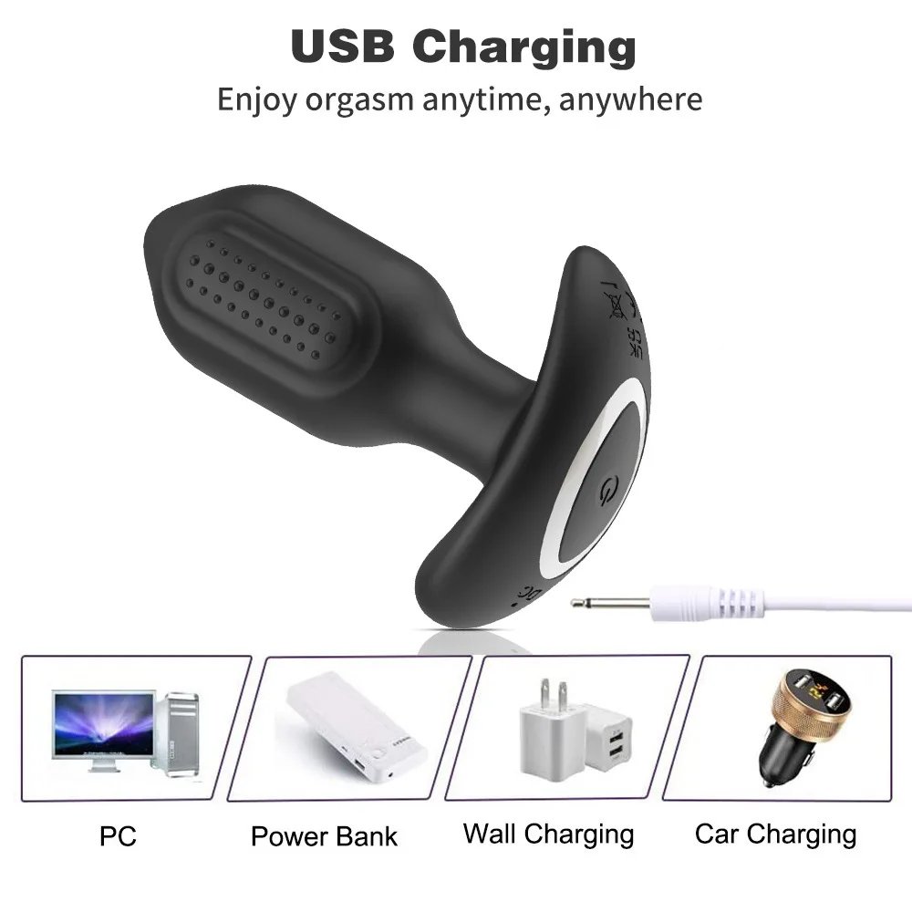 Vibrierender Hammer, vibrierender Analplug, großes Pendel, Hinterhof, Silikon-Analplug, APP-Fernbedienung, Schaukel, Rotation, Drehung, APP-Modell