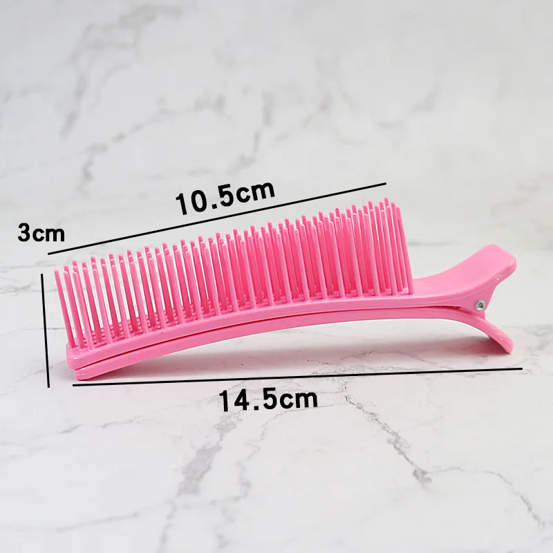 Salon Hair Clips Sectioning Styling Clamps for Coloring Highlighting Perming Hairdressing Clips for Bangs Hairdresser Tool