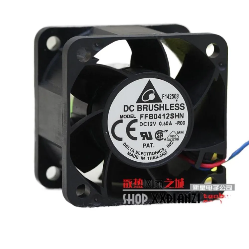 

FFB0412SHN FFB0412SHN-F00 FFB0412SHN-R00 4cm 4028 0.6A Tach Speed FG Alarm RD Signal 3-Pin 3-Wire 3P Cooling Fan for Server