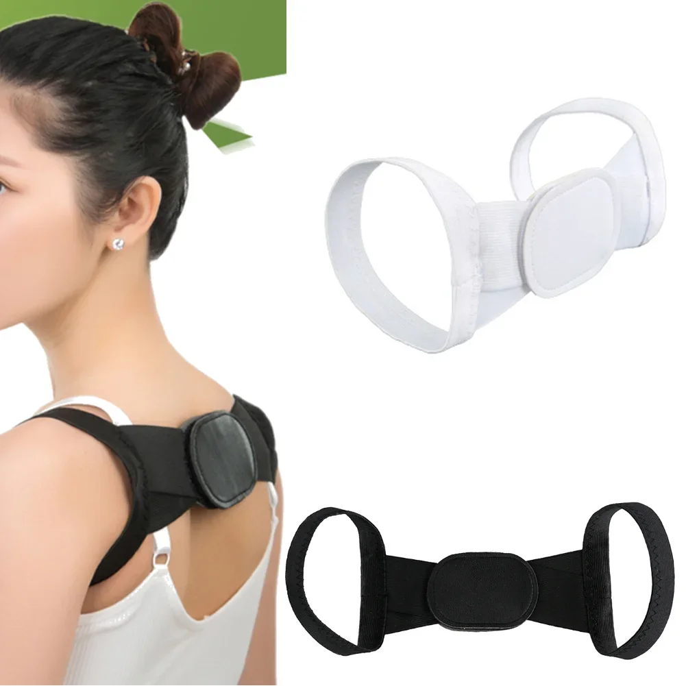 Corrector de postura ajustable, soporte para espalda, cinturón de hombro, corrección rectificadora, Corrector de columna vertebral, grifo fijador Postural de salud