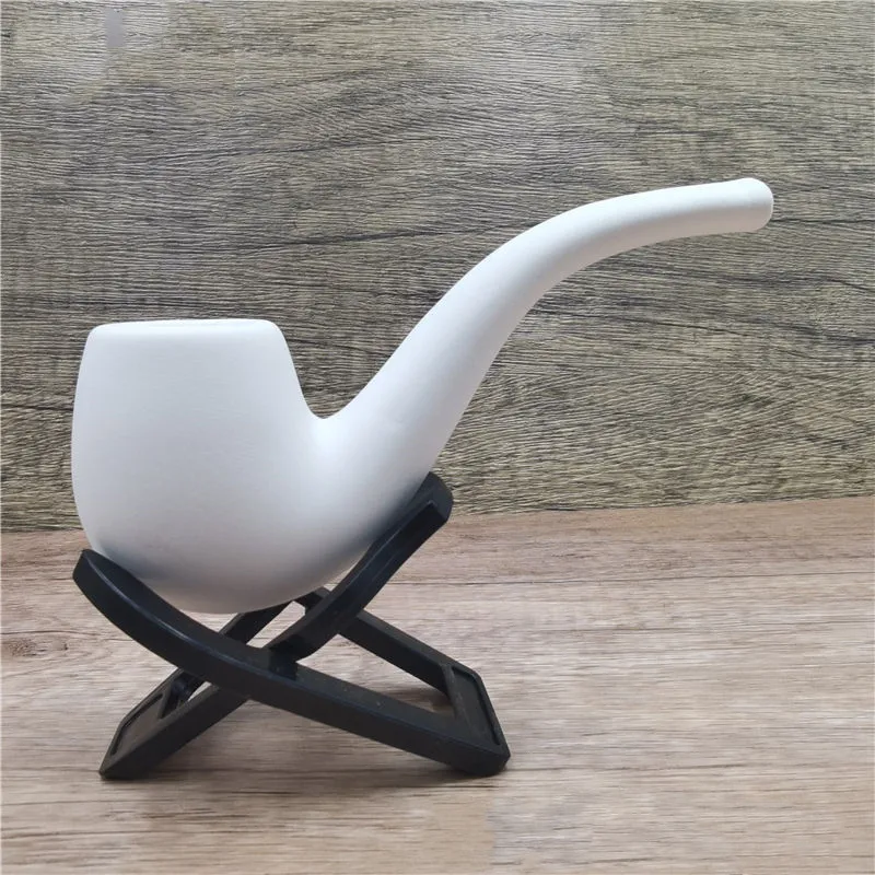 1pc imitation Meerschaum pipe Durable Classic Smoking Pipe Tobacco Pipes Gift father day gift