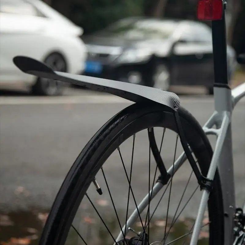 

For road bike rear fender , portable bicycle fender for road bike, gravel bike, fixie bike, easy install , bolts not requires