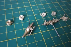 1/87 1/72 Mini Axle, Umbrella-tooth