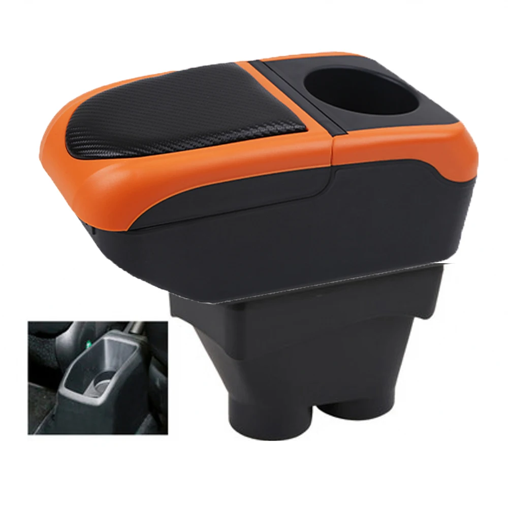 For Peugeot 208 2008 Armrest box Center Storage box Car Arm 2013 2014 2015 2016 2017 2018 2019 2020