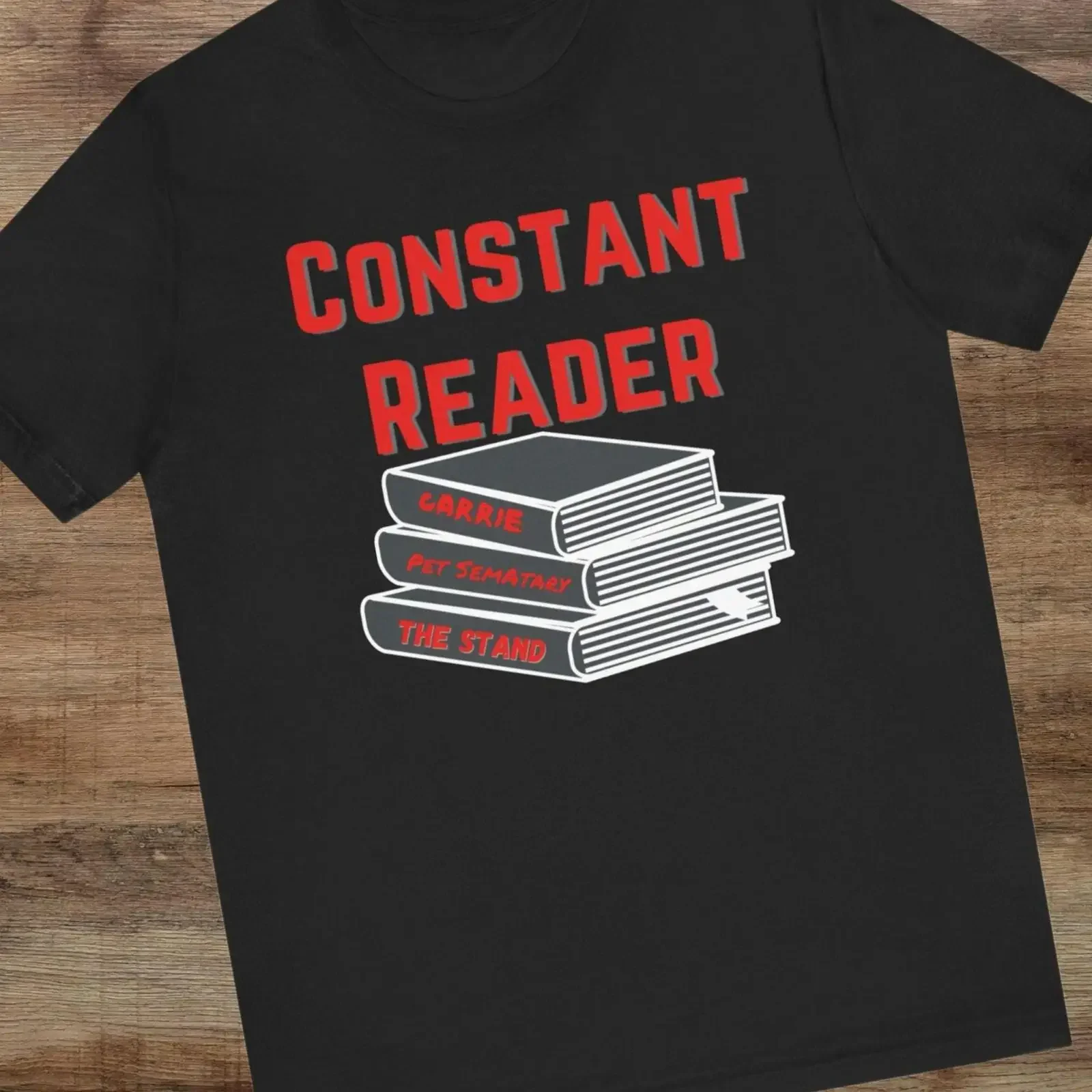 Constant Constant Reader  T Shirt Stephen King Outfit For Con vintage Washed Stylish streetwear designer clothes Versatile Slightly - Aliexpress Deal