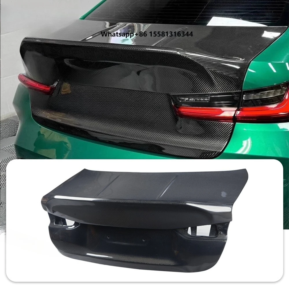 For M3 G80 / M4 G82 CSL Carbon Fiber Rear Trunk Replacement Rear Trunk Lid Carbon Fiber Kit 2020-2026