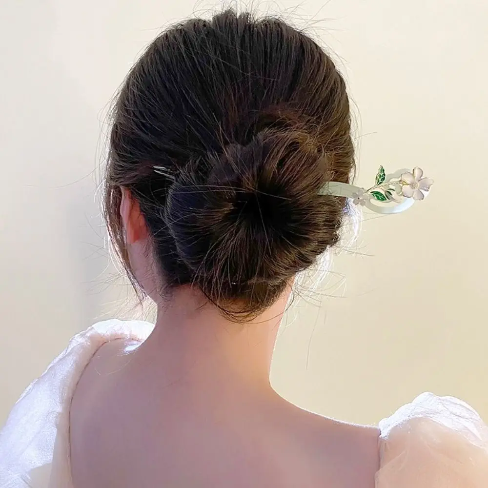 Exquisite Flower Hair Sticks Cloud Ancient Style Chinese Hair Sticks Hair Chopsticks for Women Girls