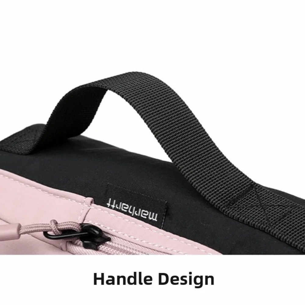 

Lightweight Travel Crossbody Bag Large Capacity Adjustable Drawstring Bucket Bag Durable Waterproof Mobile Phone Case
