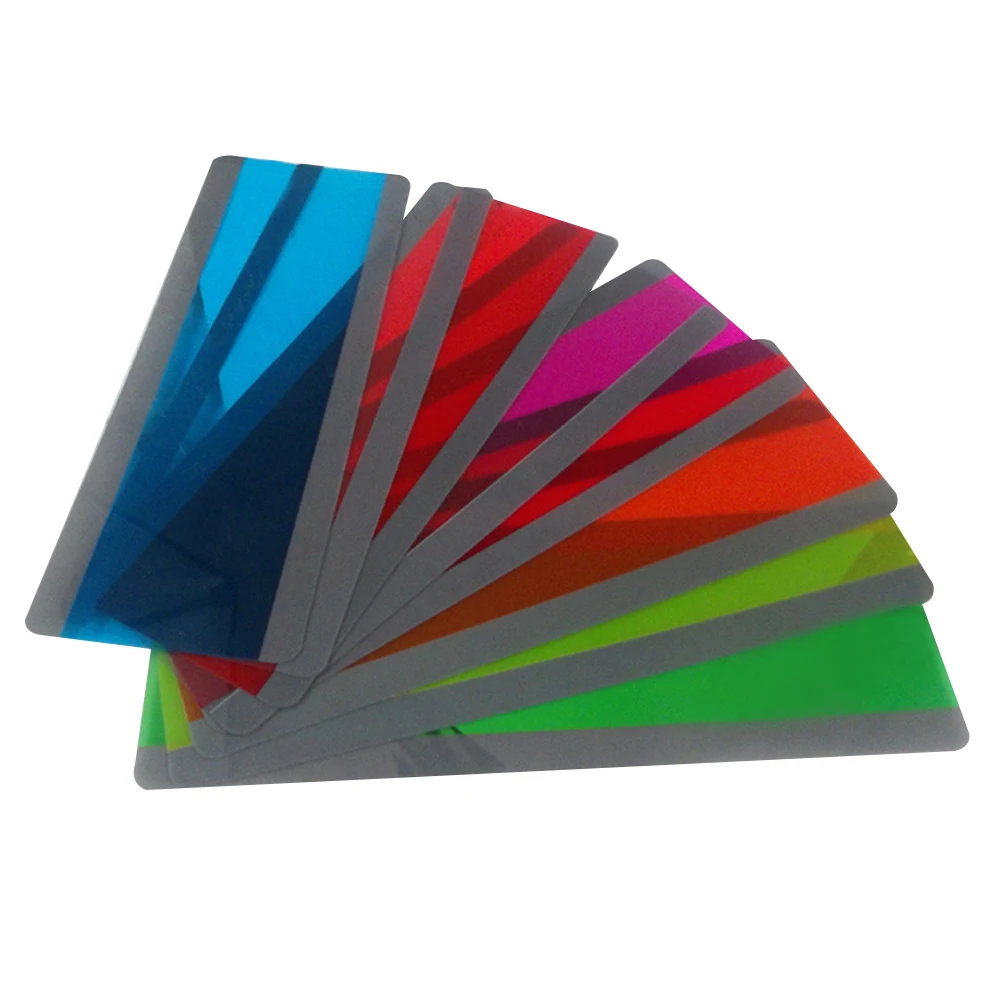 Marque-pages en PVC transparents et imperméables, 6 pièces, décor créatif, matériel de qualité supérieure, cadeaux adaptés aux fournitures de bricolage pour étudiants