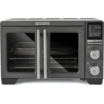 Image Performance Countertop French Door Air Fryer Oven, 11-in-1 Convection Toaster Oven