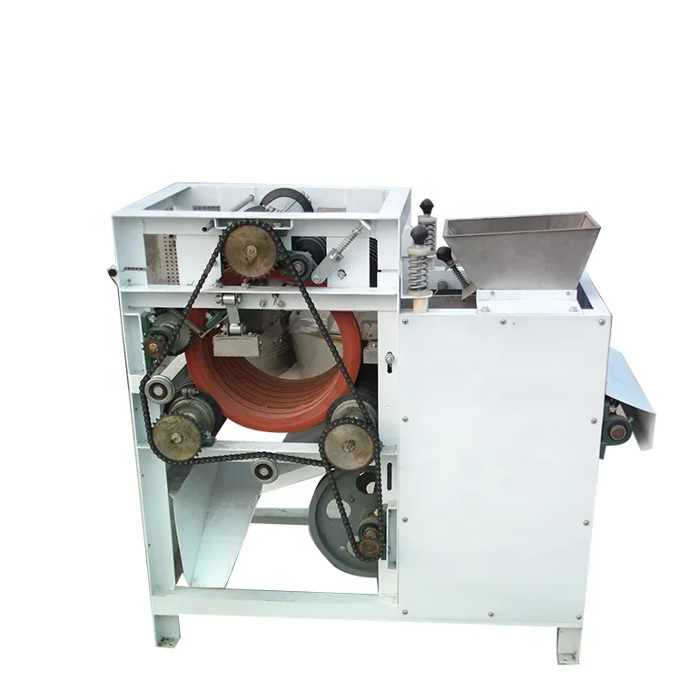 Factory Direct Sales coated peanut production line coated peanut making machine automatic wet almond peel machine