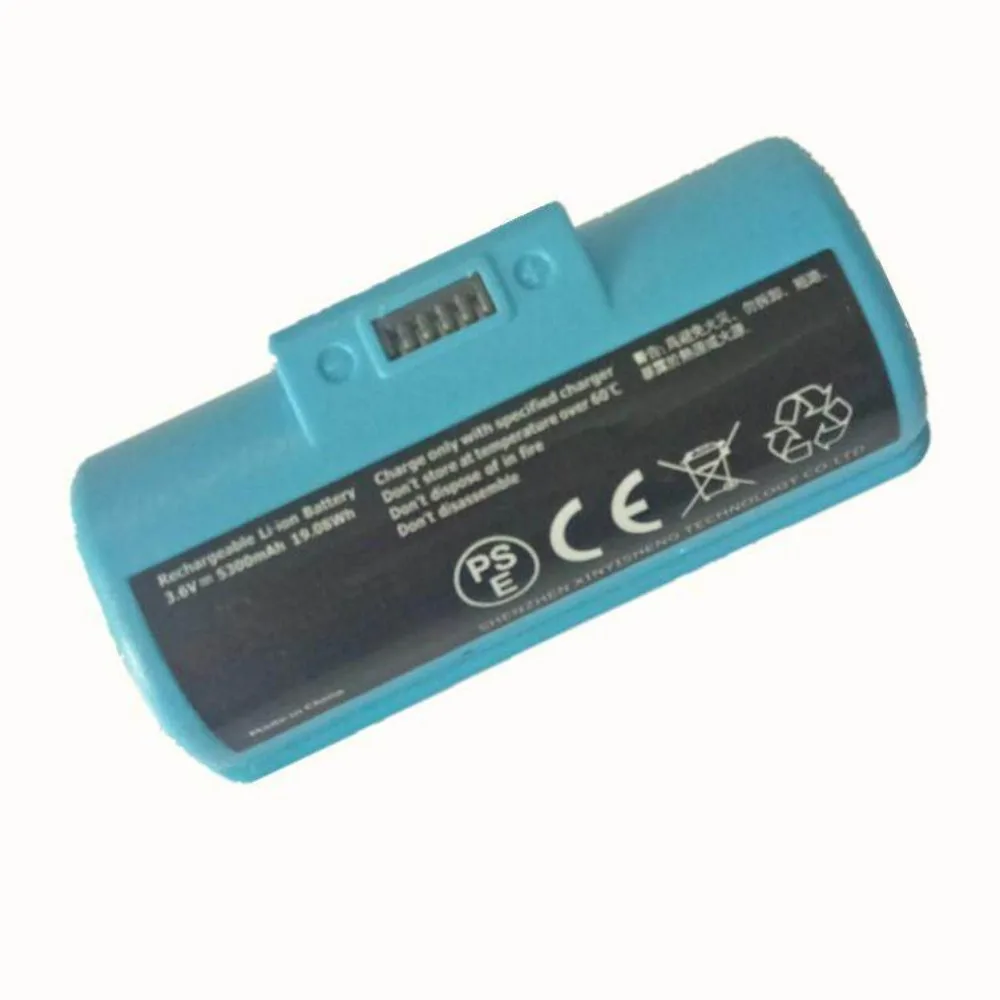 3.6V 5300mAh High Capacity Replacement Battery for iRobot Braava Jet 240 244 245 Robot Mop - Long Lasting 150min+