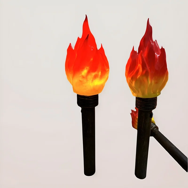 

Simulated Torch Electronic Torch Sports Games Celebration Launch Props Torch Program Performance Fake Fire Holding Torch