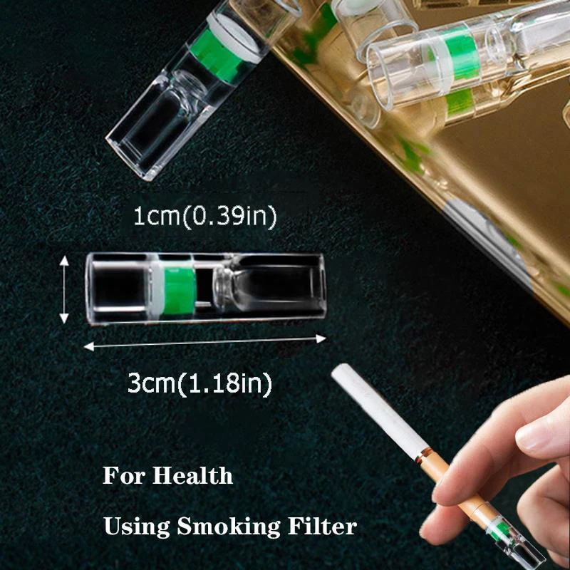 Disposable cigarette holder Smoking filter holder health filter holder Filter smoke filter pipe smoking Accessories gift for men