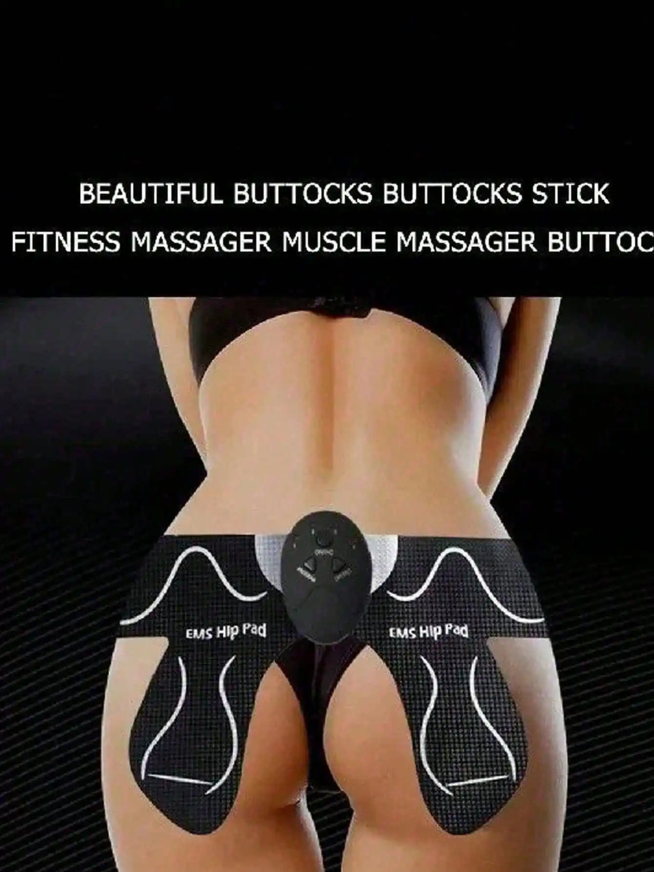 

hip joint trainer, muscle stimulator, massager, achieves soothing buttocks and abdominal muscles through intensive massage, beau
